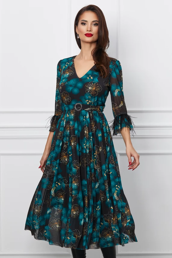 rochie-dy-fashion-midi-neagra-cu-imprimeu-floral-albastru-si-pene-la-maneci-1253059-1015201-2.webp