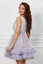 Rochie Ella Collection Kelly lila din tulle