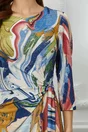 Rochie Misha cu imprimeu multicolor