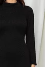 Rochie Moze neagra din tricot
