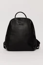 Rucsac negru cu design structurat, 1, dyfashion.ro