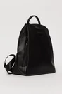 Rucsac negru cu design structurat, 2, dyfashion.ro