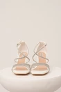 Sandale albe cu glitter si barete subtiri, 3, dyfashion.ro