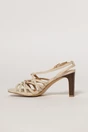 Sandale bej elegante cu barete subtiri impletite, 3, dyfashion.ro