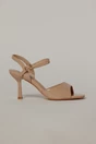 Sandale bej lacuite din piele ecologica, 2, dyfashion.ro