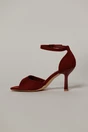 Sandale bordo elegante din piele intoarsa ecologica cu varf patrat, 3, dyfashion.ro
