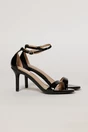 Sandale negre lacuite cu bareta subtire, 1, dyfashion.ro