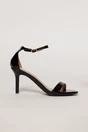 Sandale negre lacuite cu bareta subtire, 2, dyfashion.ro