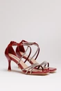 Sandale rosii cu stasuri stralucitoare, 3, dyfashion.ro