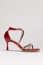 Sandale rosii cu stasuri stralucitoare, 1, dyfashion.ro