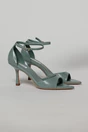 Sandale verde menta elegante din piele ecologica cu varf ascutit, 1, dyfashion.ro