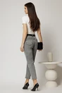 Tricou alb cu adaos din bumbac cu decupaj la bust si accesoriu, 2, dyfashion.ro