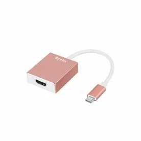 Adaptor USB-C HDMI Benks ROSE GOLD