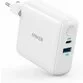 Anker PowerCore III Fusion 5k 2-in-1, baterie externa 5.000 mah, incarcator de retea 2-in-1, 18W USB-C, USB, Power Delivery, Alb - 1