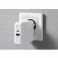 Anker PowerCore III Fusion 5k 2-in-1, baterie externa 5.000 mah, incarcator de retea 2-in-1, 18W USB-C, USB, Power Delivery, Alb - 7