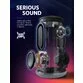 Boxa portabila wireless bluetooth Anker Soundcore Flare+ 25W 360° cu lumini LED, Rosu - 5
