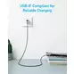 Cablu Anker 322 USB-C la USB-A 0.9 metri, Negru - 3