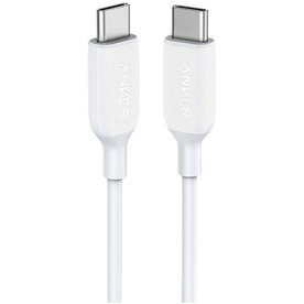 Cablu Anker PowerLine III, USB-C USB-C, 0,9m, Alb