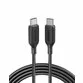 Cablu Anker PowerLine III, USB-C USB-C, 1.8m, Negru - 1