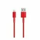 Cablu Anker PowerLine Select+ Lightning USB Apple official MFi 0.91m Rosu - 1