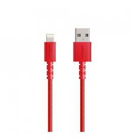 Cablu Anker PowerLine Select+ Lightning USB Apple official MFi 0.91m Rosu