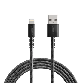 Cablu Anker PowerLine Select+ Lightning USB Apple official MFi 1.8 Negru