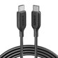 Cablu Anker PowerLine+ II USB-C la USB-C 1.8m, Negru - 1