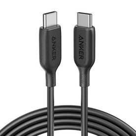 Cablu Anker PowerLine+ II USB-C la USB-C 1.8m, Negru