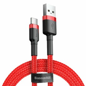 Cablu Baseus Cafule, USB la USB-C, Quick Charge , 2A, 2m