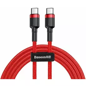 Cablu de date Baseus Cafule PD 2.0 60W, USB-C la USB-C, 2 metri, 20V, 3A