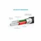 Cablu Lightning USB 1 metru Anker PowerLine Apple official MFi negru - 4