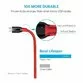 Cablu Micro USB Anker PowerLine+ 1.8 Rosu - 4