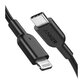 Cablu USB-C Lightning MFI Anker PowerLine Select 1.8m Negru - 2