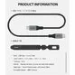 Cablu USB-C - USB-C 3.0 Ringke Premium 1.2 m negru - 4