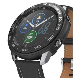 Combo Husa Ringke Air Sports si rama ornamentala Galaxy Watch 3 45mm