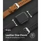 Curea din piele Ringke Leather One Classic Band pentru Apple Watch 42mm / 44mm - 3