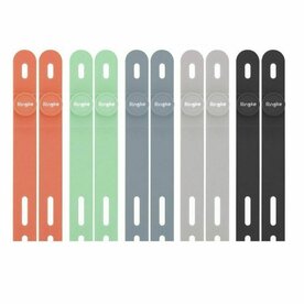 Curea silicon Ringke pentru fixare cabluri de date, Multicolor (set 10 buc)