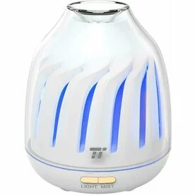 Difuzor aroma terapie Taotronics TT-AD007 cu LED 5 culori, auto oprire, Alb