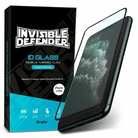 Folie sticla securizata Apple iPhone 11 Pro / XS Premium Ringke 3D Invisible Screen Defender