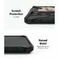 Husa Huawei P40 Ringke FUSION X Design Negru Camuflaj - 3
