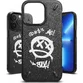 Husa iPhone 13 Pro Max Ringke Onyx Design Graffiti Negru - 3