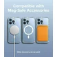 Husa Ringke Fusion iPhone 13 Pro Magnetic MagSafe Transparent Mat - 5