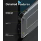 Husa Ringke UX pentru iPhone 13 Pro Max Transparent Mat - 5