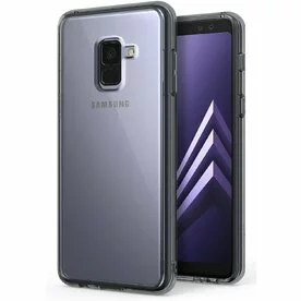 Husa Samsung Galaxy A8 Plus 2018 Ringke SMOKE BLACK