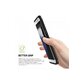 Husa Samsung Galaxy Note 7 Fan Edition Ringke Flex S BROWN + Bonus folie protectie Ringke Invisible Screen Defender - 7