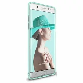 Husa Samsung Galaxy Note 7 Fan Edition Ringke Slim FROST MINT + Bonus folie Ringke Invisible Screen Defender
