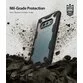 Husa Samsung Galaxy S10e Ringke FUSION X Design Hexagon Black - 3