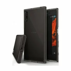 Husa Sony Xperia XZ Ringke FUSION SMOKE BLACK