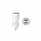 Incarcator auto 24W Anker PowerDrive 2 cu 2 porturi USB alb - 1