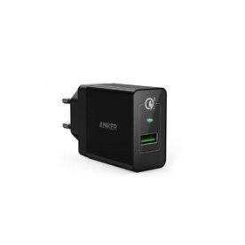 Incarcator de retea Anker PowerPort+ 1 Qualcomm Quick Charge 3.0 USB PowerIQ Negru